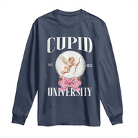 Cupid University Long Sleeve Shirt Cute Valentine's Day College