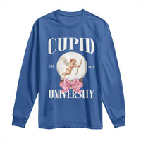 Cupid University Long Sleeve Shirt Cute Valentine's Day College