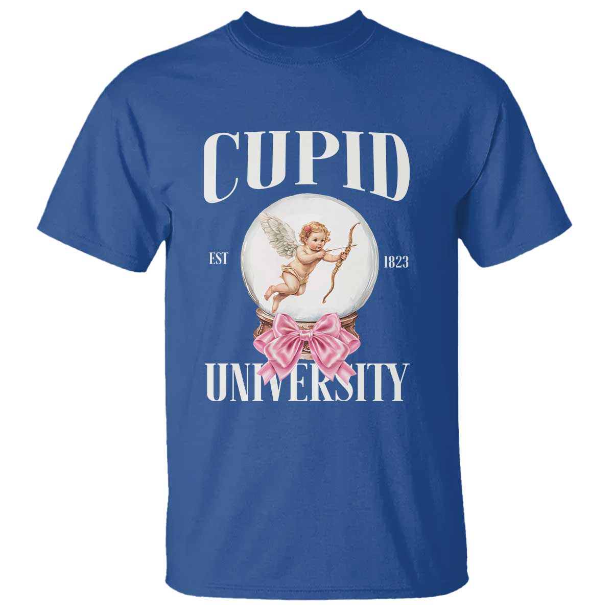 Cupid University T Shirt Cute Valentine's Day College