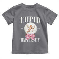 Cupid University Toddler T Shirt Cute Valentine's Day College