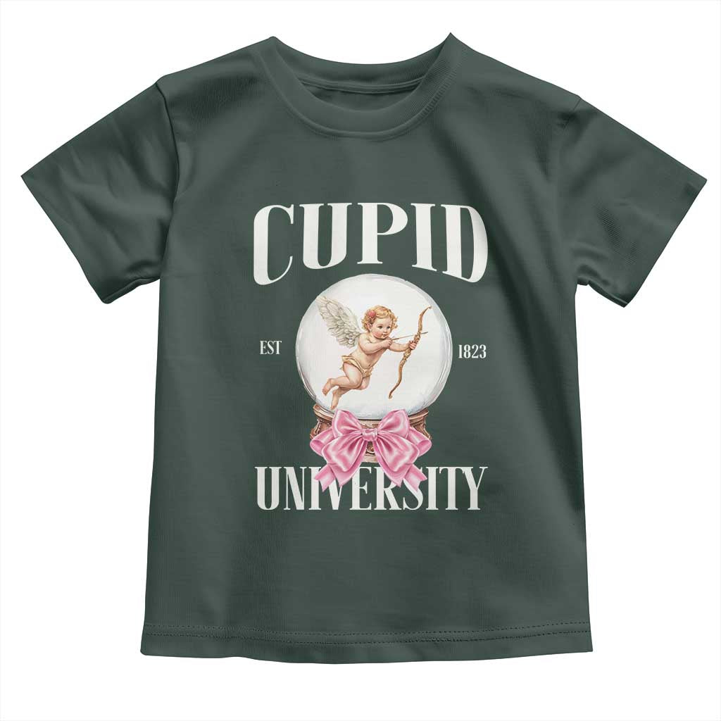 Cupid University Toddler T Shirt Cute Valentine's Day College