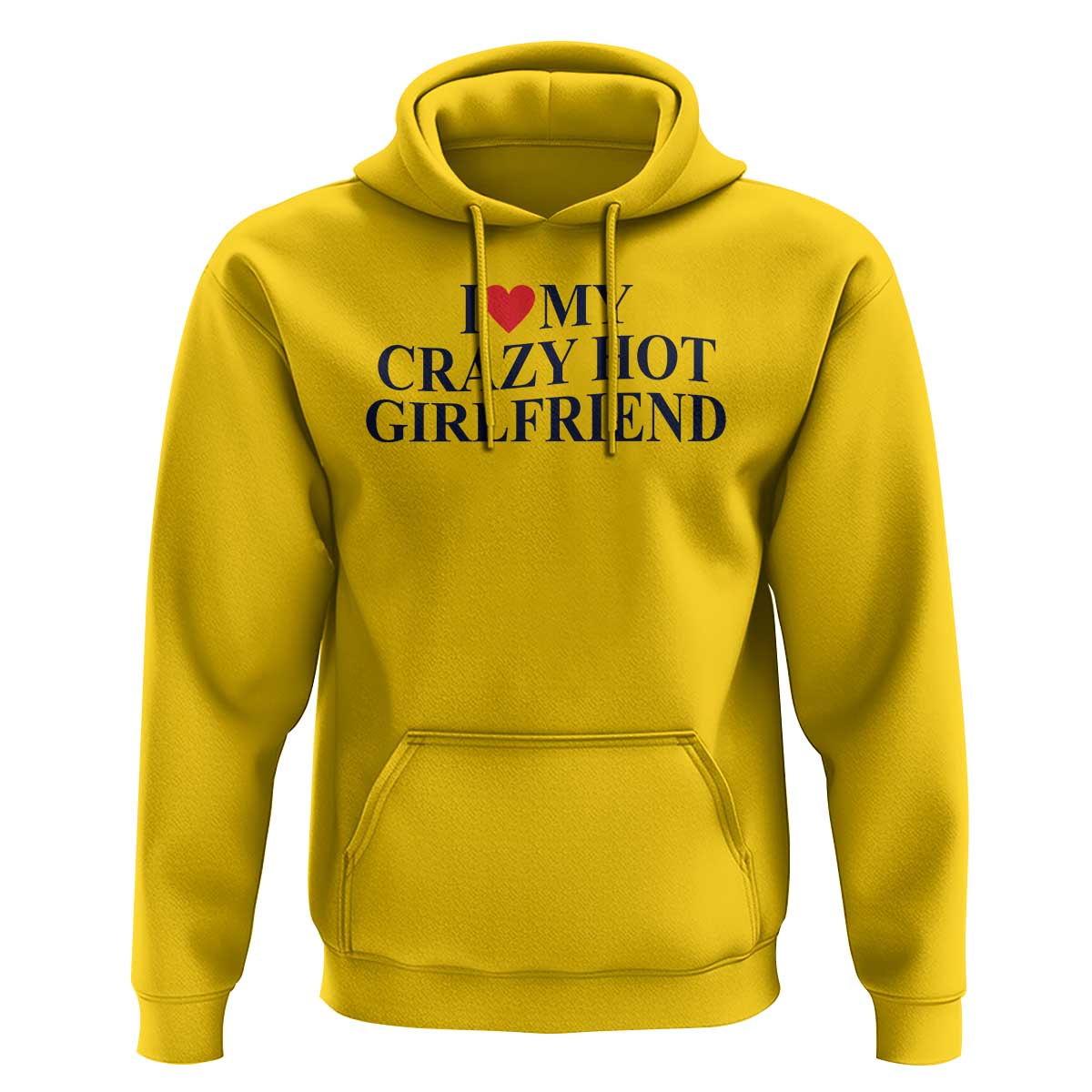 I Love My Girlfriend Hoodie Funny Gift for Him Boyfriend Valentine Hot Girlfriend