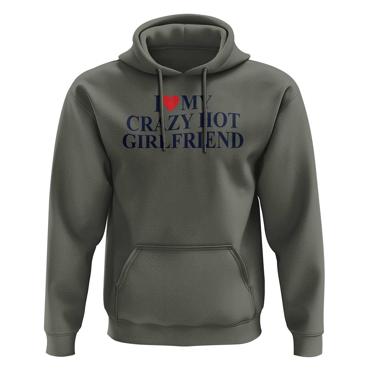 I Love My Girlfriend Hoodie Funny Gift for Him Boyfriend Valentine Hot Girlfriend