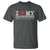 I Love My Daughter T Shirt Funny Mom Dad Gift From Daughter Classic Logo