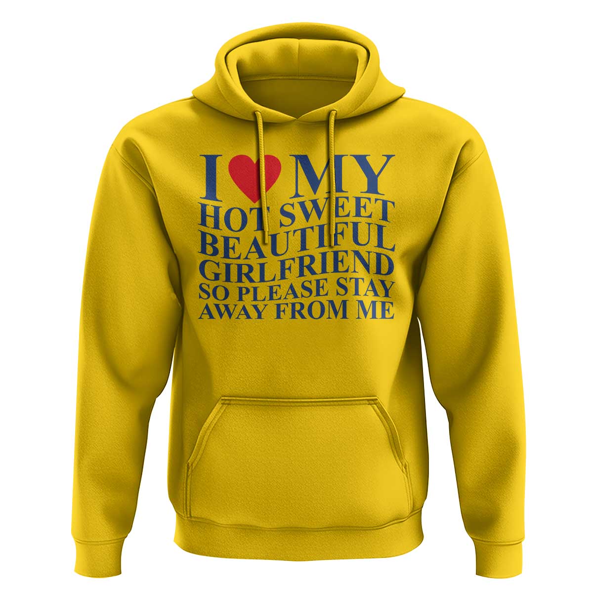 I Love My Hot Girlfriend Hoodie Funny Gift for Him Boyfriend Valentine