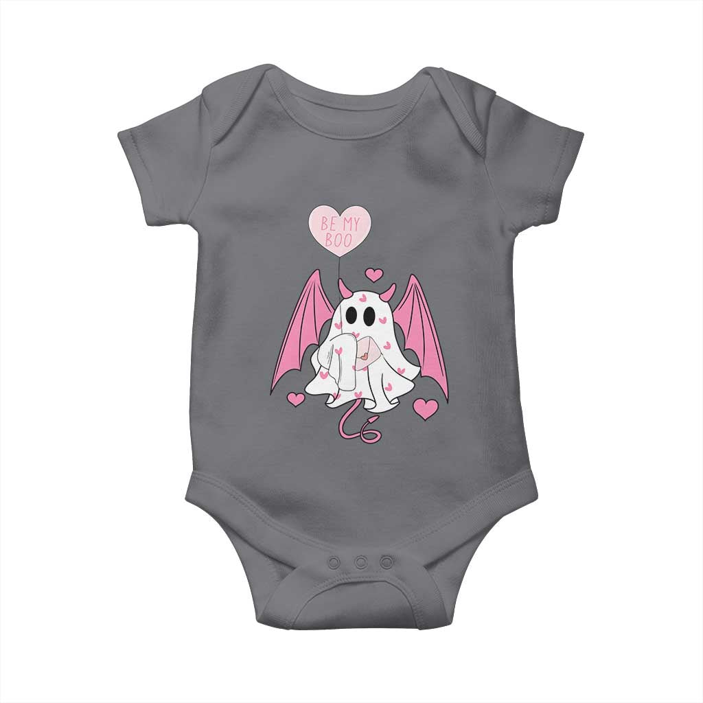 Valentines Ghost Baby Onesie Be My Boo Cute Funny