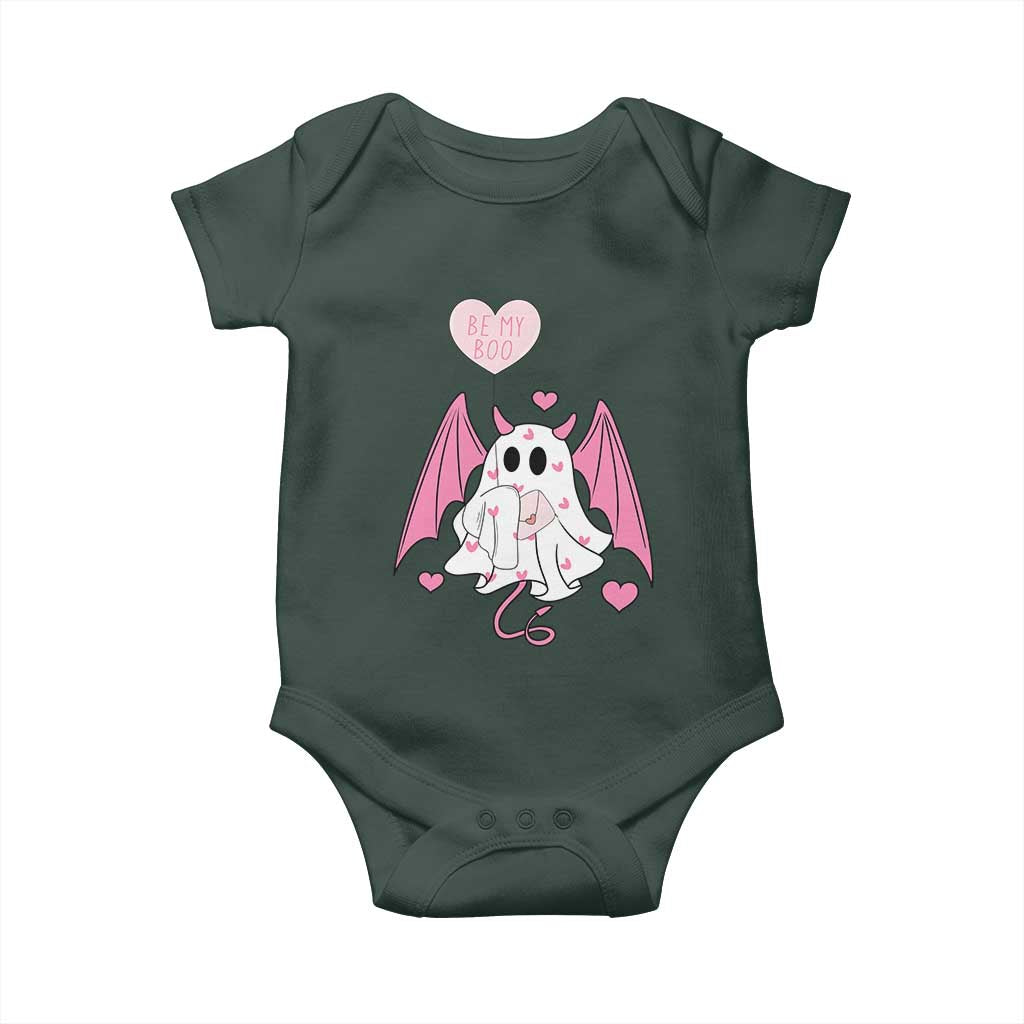 Valentines Ghost Baby Onesie Be My Boo Cute Funny