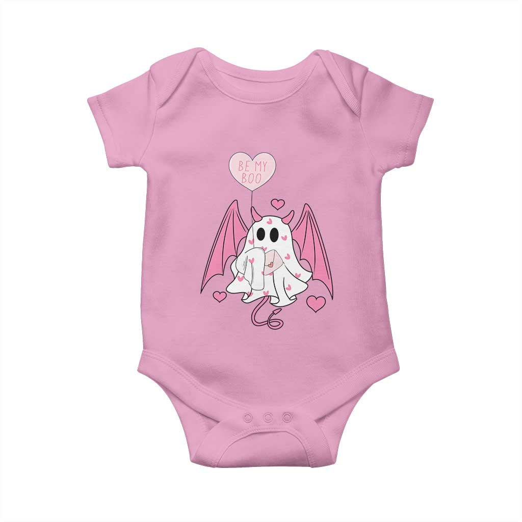 Valentines Ghost Baby Onesie Be My Boo Cute Funny