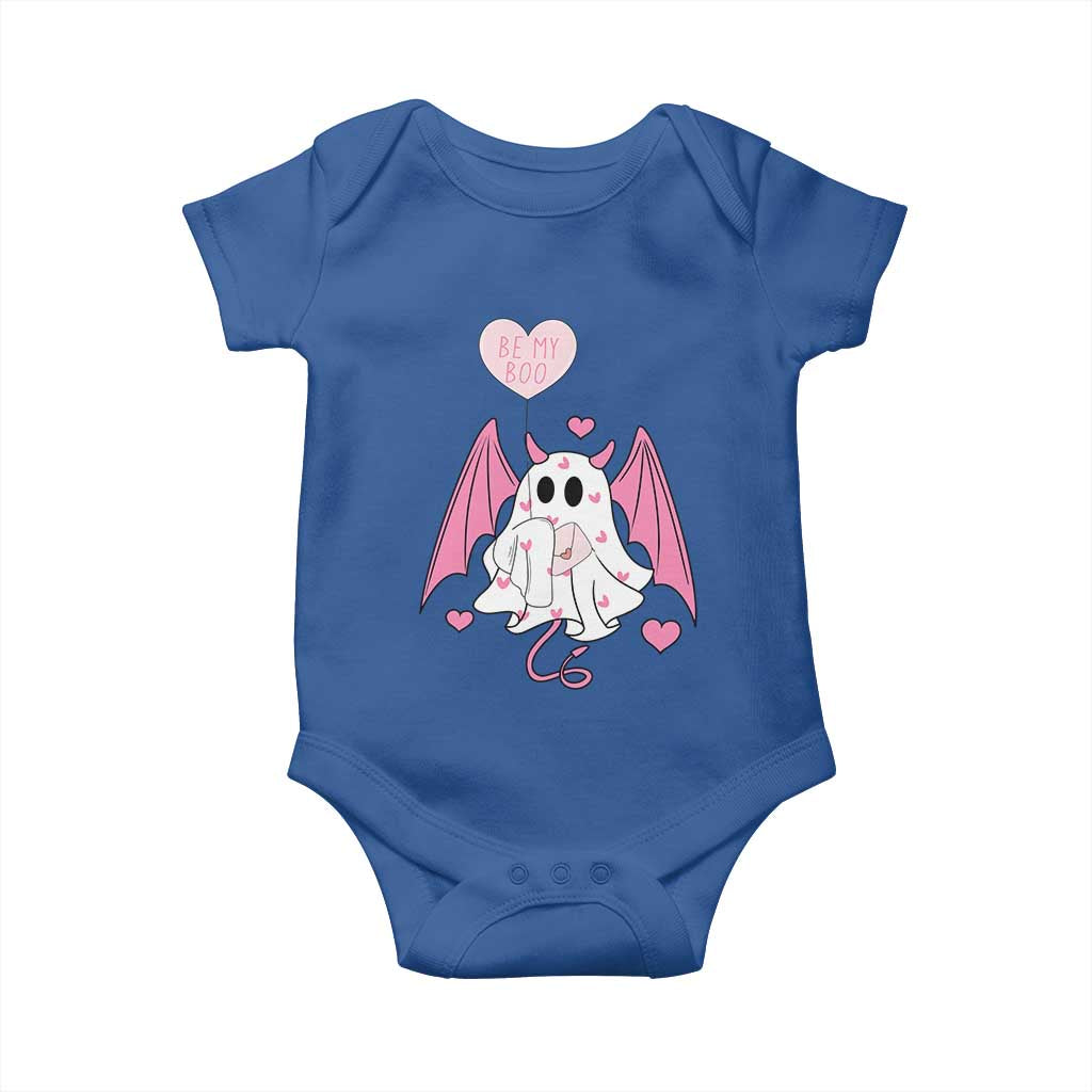 Valentines Ghost Baby Onesie Be My Boo Cute Funny