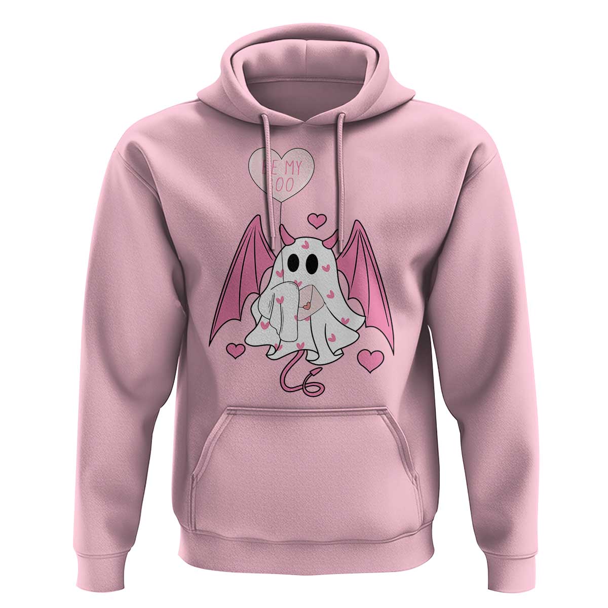Valentines Ghost Hoodie Be My Boo Cute Funny
