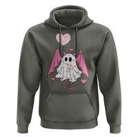 Valentines Ghost Hoodie Be My Boo Cute Funny