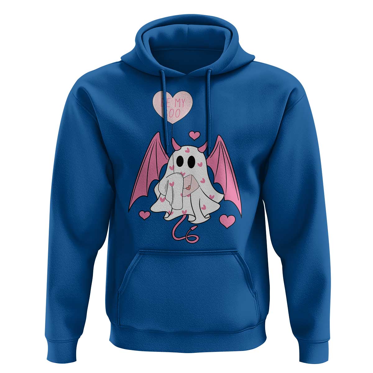 Valentines Ghost Hoodie Be My Boo Cute Funny