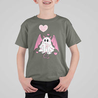 Valentines Ghost T Shirt For Kid Be My Boo Cute Funny