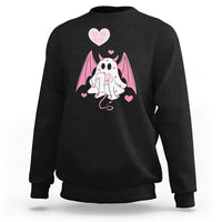 Valentines Ghost Sweatshirt Be My Boo Cute Funny