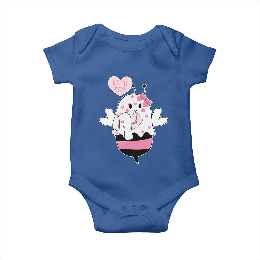 Valentines Ghost Baby Onesie Be My Boo Bee Boobee Coquette Cute Funny
