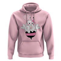 Valentines Ghost Hoodie Be My Boo Bee Boobee Coquette Cute Funny