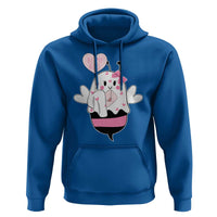 Valentines Ghost Hoodie Be My Boo Bee Boobee Coquette Cute Funny