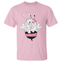 Valentines Ghost T Shirt Be My Boo Bee Boobee Coquette Cute Funny