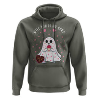 Valentines Ghost Hoodie Will You Be My Boo Cute Funny