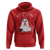 Valentines Ghost Hoodie Will You Be My Boo Cute Funny