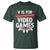 Valentines Day Gamers T Shirt V Is For Video Games
