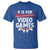 Valentines Day Gamers T Shirt V Is For Video Games