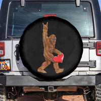 Bigfoot Heart Valentines Day Spare Tire Cover Boys Men Kids Love Sasquatch Lovers