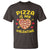 Pizza Is My Valentine Valentines Day Heart Pepperoni Lover T Shirt