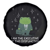 Funny Frog Spare Tire Cover I Am The Executive Of This Dysfunction - Wonder Print Shop