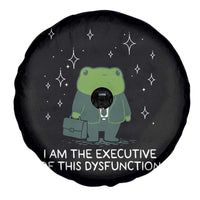 Funny Frog Spare Tire Cover I Am The Executive Of This Dysfunction - Wonder Print Shop