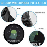 Funny Frog Spare Tire Cover I Am The Executive Of This Dysfunction - Wonder Print Shop