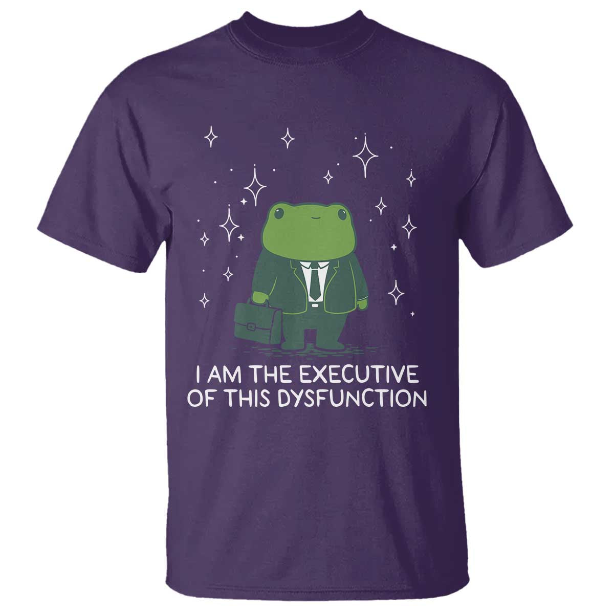 Funny Frog T Shirt I Am The Executive Of This Dysfunction - Wonder Print Shop