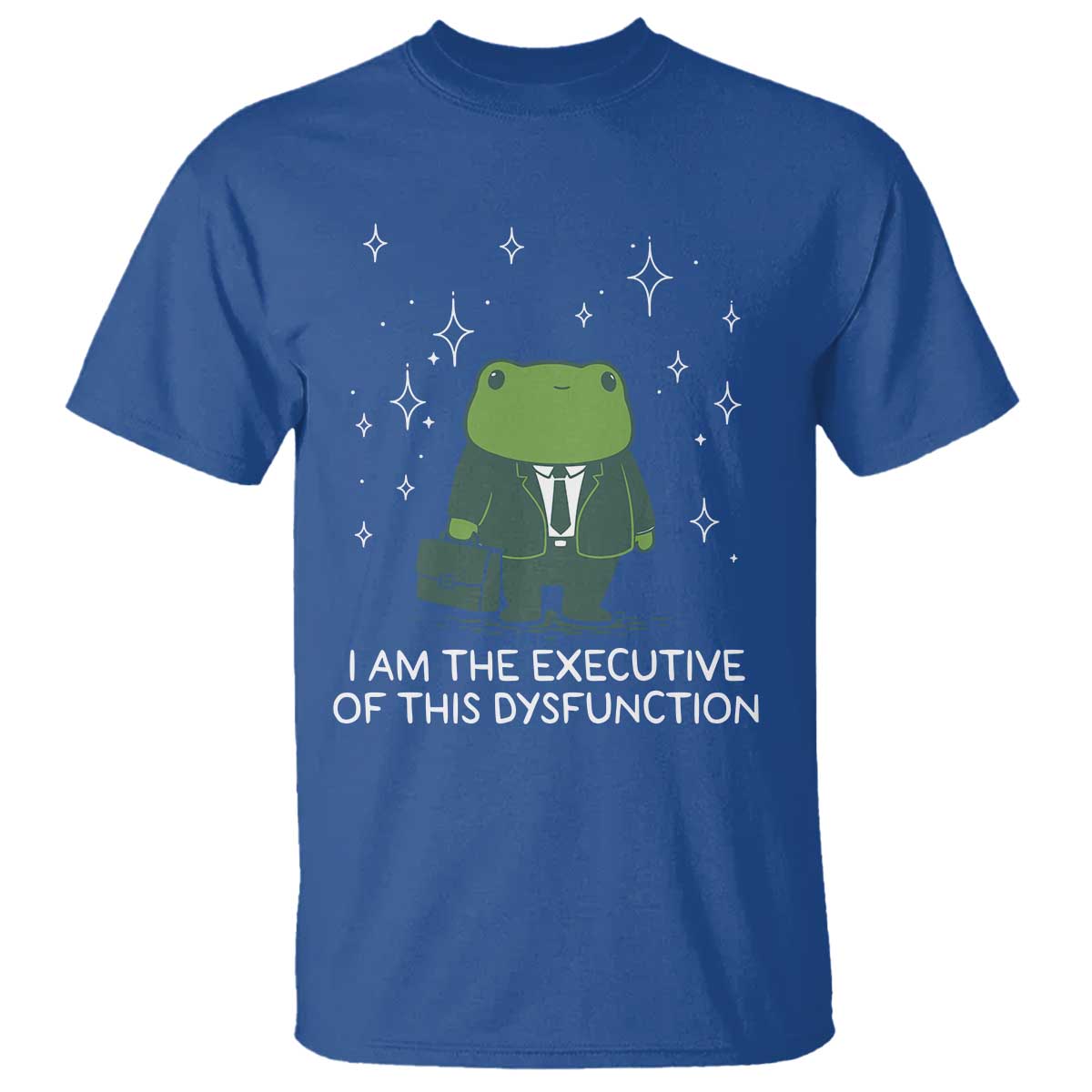 Funny Frog T Shirt I Am The Executive Of This Dysfunction - Wonder Print Shop