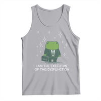 Funny Frog Tank Top I Am The Executive Of This Dysfunction - Wonder Print Shop