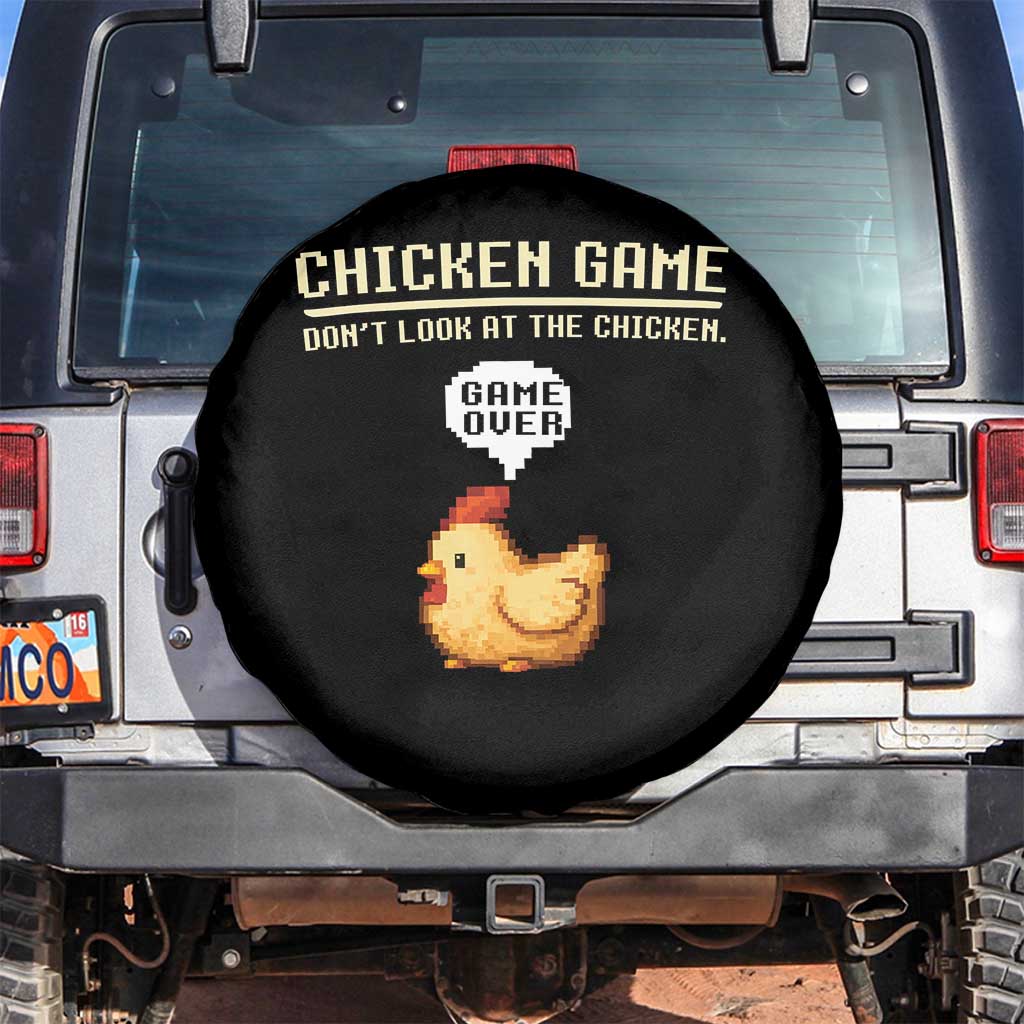 Funny Chicken Spare Tire Cover Game Dont Look At The Chicken