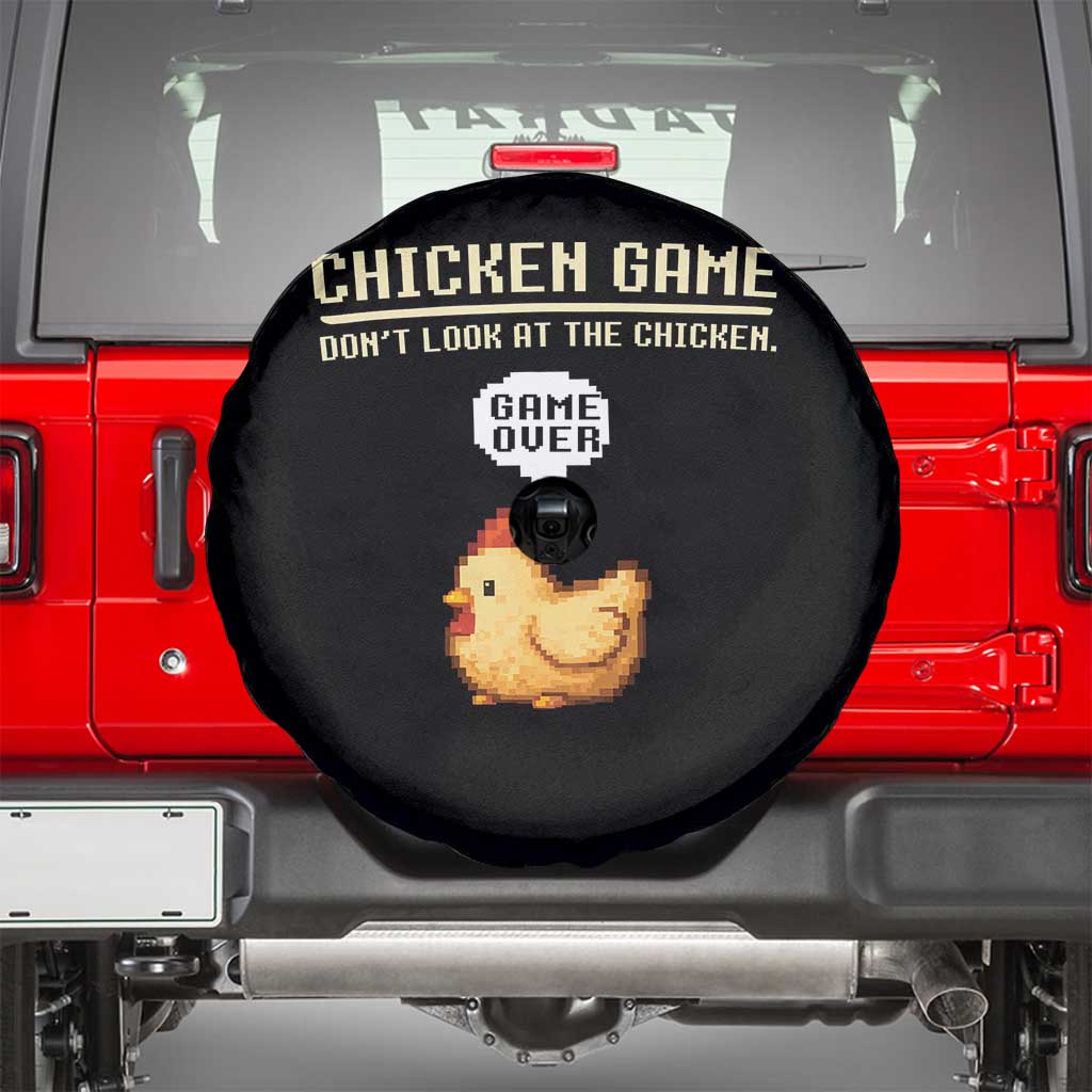 Funny Chicken Spare Tire Cover Game Dont Look At The Chicken