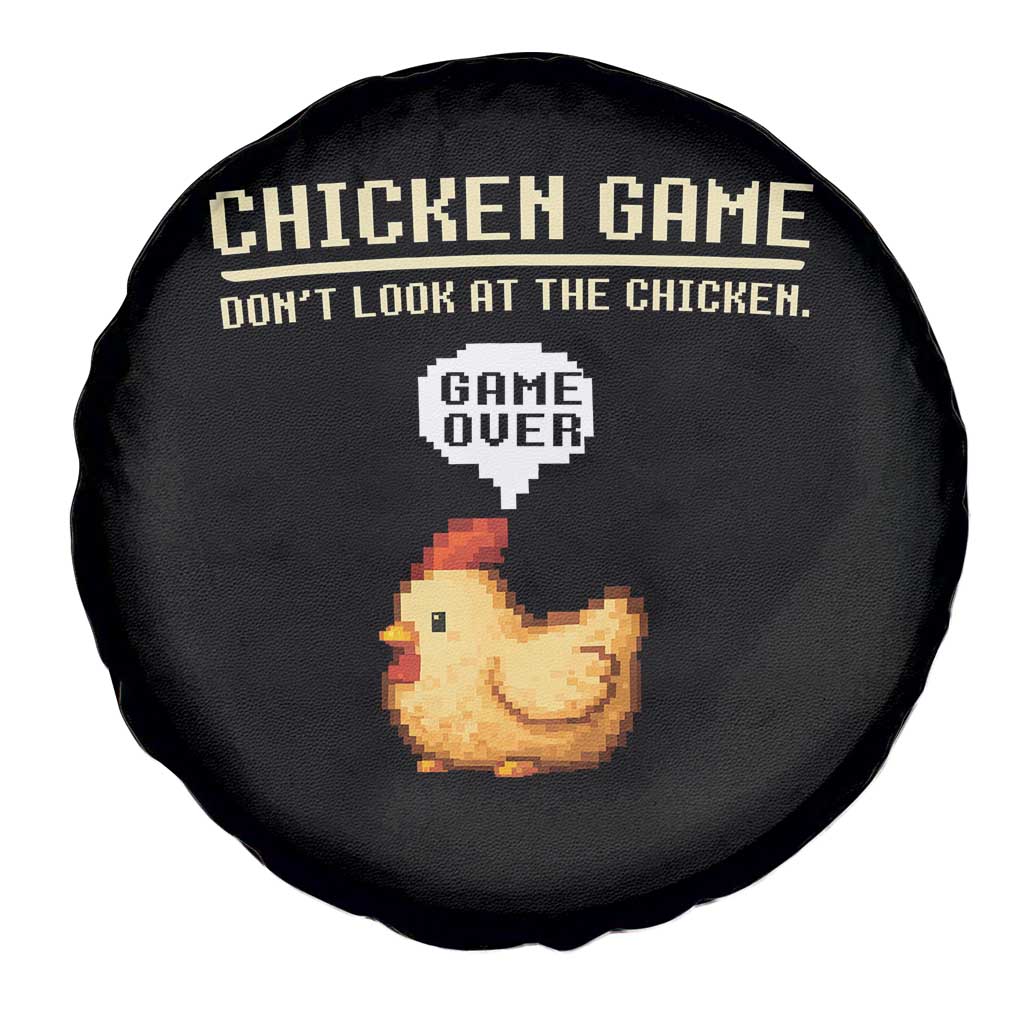 Funny Chicken Spare Tire Cover Game Dont Look At The Chicken