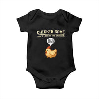 Funny Chicken Baby Onesie Game Dont Look At The Chicken