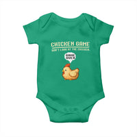 Funny Chicken Baby Onesie Game Dont Look At The Chicken