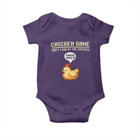 Funny Chicken Baby Onesie Game Dont Look At The Chicken