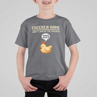 Funny Chicken T Shirt For Kid Game Dont Look At The Chicken
