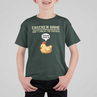 Funny Chicken T Shirt For Kid Game Dont Look At The Chicken