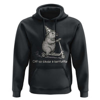 Funny Groundhog Off To Cause A Kerfuffle Hoodie - Wonder Print Shop