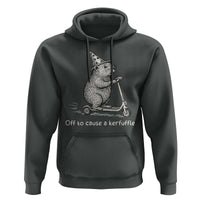 Funny Groundhog Off To Cause A Kerfuffle Hoodie - Wonder Print Shop