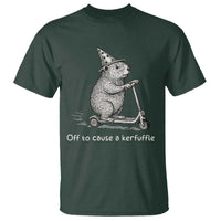 Funny Groundhog Off To Cause A Kerfuffle T Shirt - Wonder Print Shop