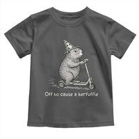 Funny Groundhog Off To Cause A Kerfuffle Toddler T Shirt - Wonder Print Shop