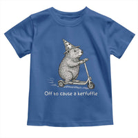 Funny Groundhog Off To Cause A Kerfuffle Toddler T Shirt - Wonder Print Shop