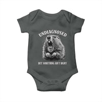 Funny Groundhog Meme Undiagnosed But Something Aint Right Baby Onesie - Wonder Print Shop