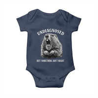 Funny Groundhog Meme Undiagnosed But Something Aint Right Baby Onesie - Wonder Print Shop
