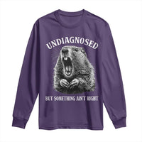 Funny Groundhog Meme Undiagnosed But Something Aint Right Long Sleeve Shirt - Wonder Print Shop